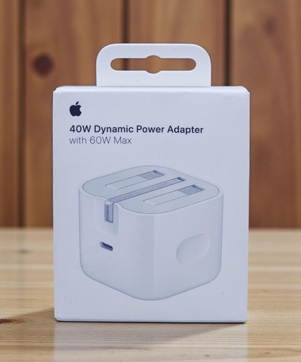 Apple 40W Dynamic Power Adapter with 60W Max